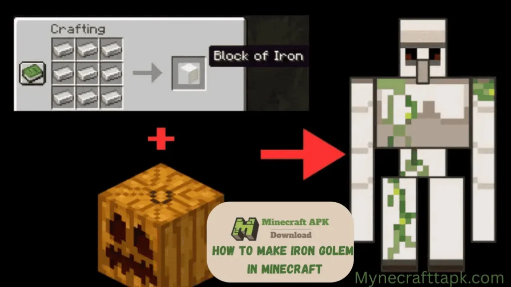 Iron golem materials 