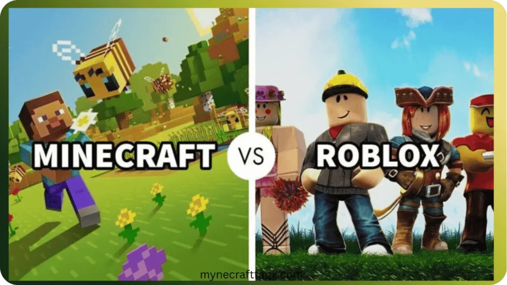 minecraft vs roblox comparison